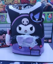 Loungefly NYCC 2023 Sanrio Kuromi Cosplay Mini Backpack& My Melody Coin Bag NWT