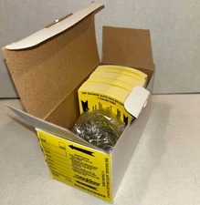 NEW Versa-Tags Genuine Key Tags 150 Key Tags & Key Rings (Yellow)