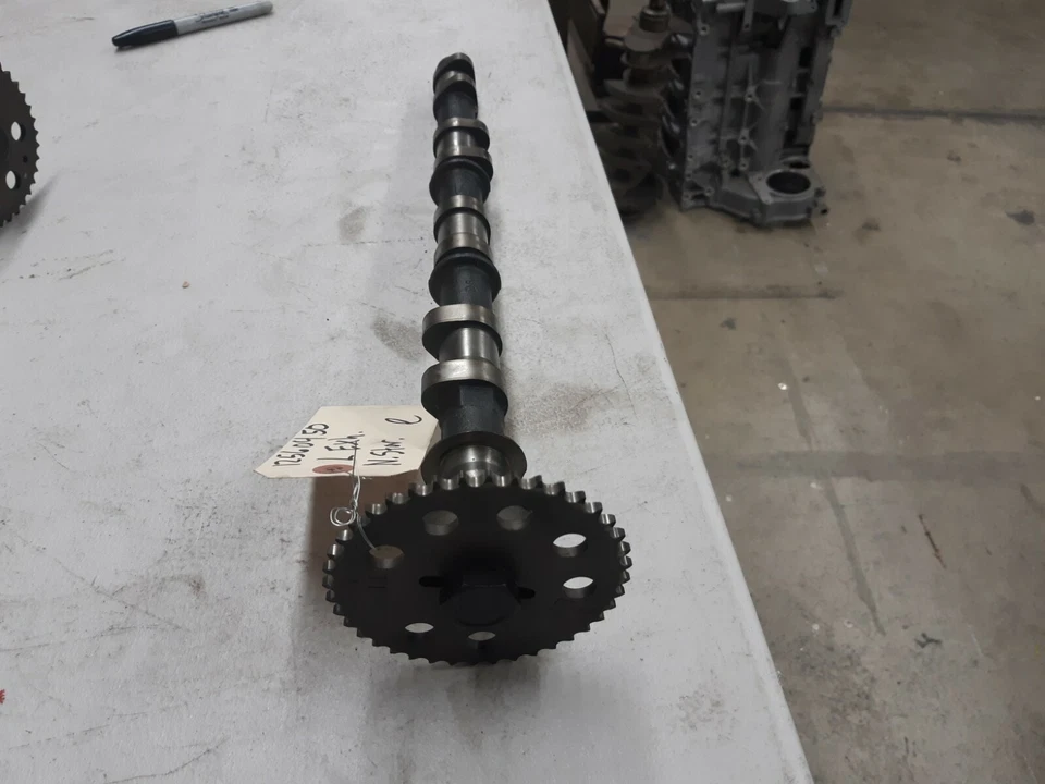 04-06 CADILLAC STS SRX XLR OEM 4,6 L EJE DE LEVA DE ESCAPE IZQUIERDO ÁRBOL DE LEVAS Y PIÑÓN Foto 3 de 3