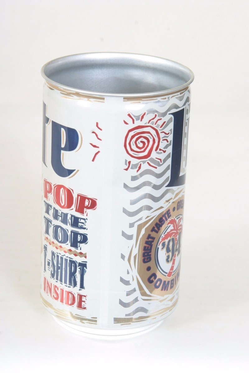 ジャンク　Millerビール　ビンテージ 1994 Miller Genuine Draft Beer Can Rotating Light Lamp 12 x