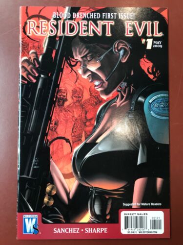 Resident Evil #1 2009  Variant DC Wildstorm Comic RARE COMIC BOOK - Picture 1 of 2