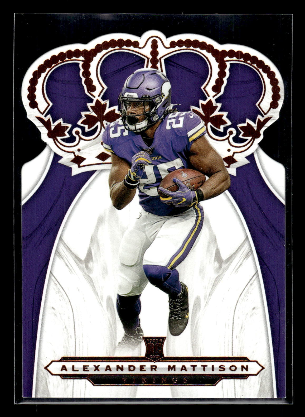 2019 Panini Chronicles #CR-28 Alexander Mattison  Crown Royale  Mint+ New