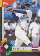2023 Topps World Baseball Classic Global Stars DIDI GREGORIUS Black Parallel #47