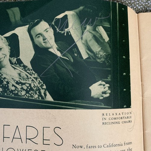 Vintage Booklet California Map 1936 ArtDeco Graphic Hollywood Homes Of The Stars - Picture 11 of 12