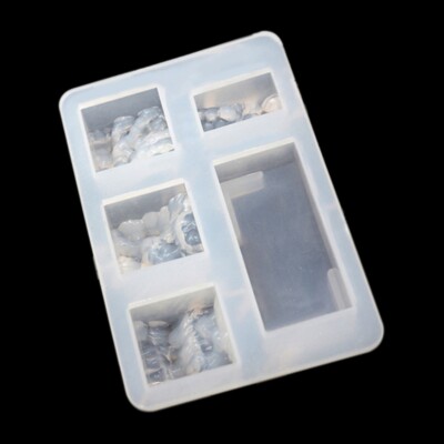 DIY Jewelry Tool Broken Stone Epoxy High Silicone Made Transparent Mold