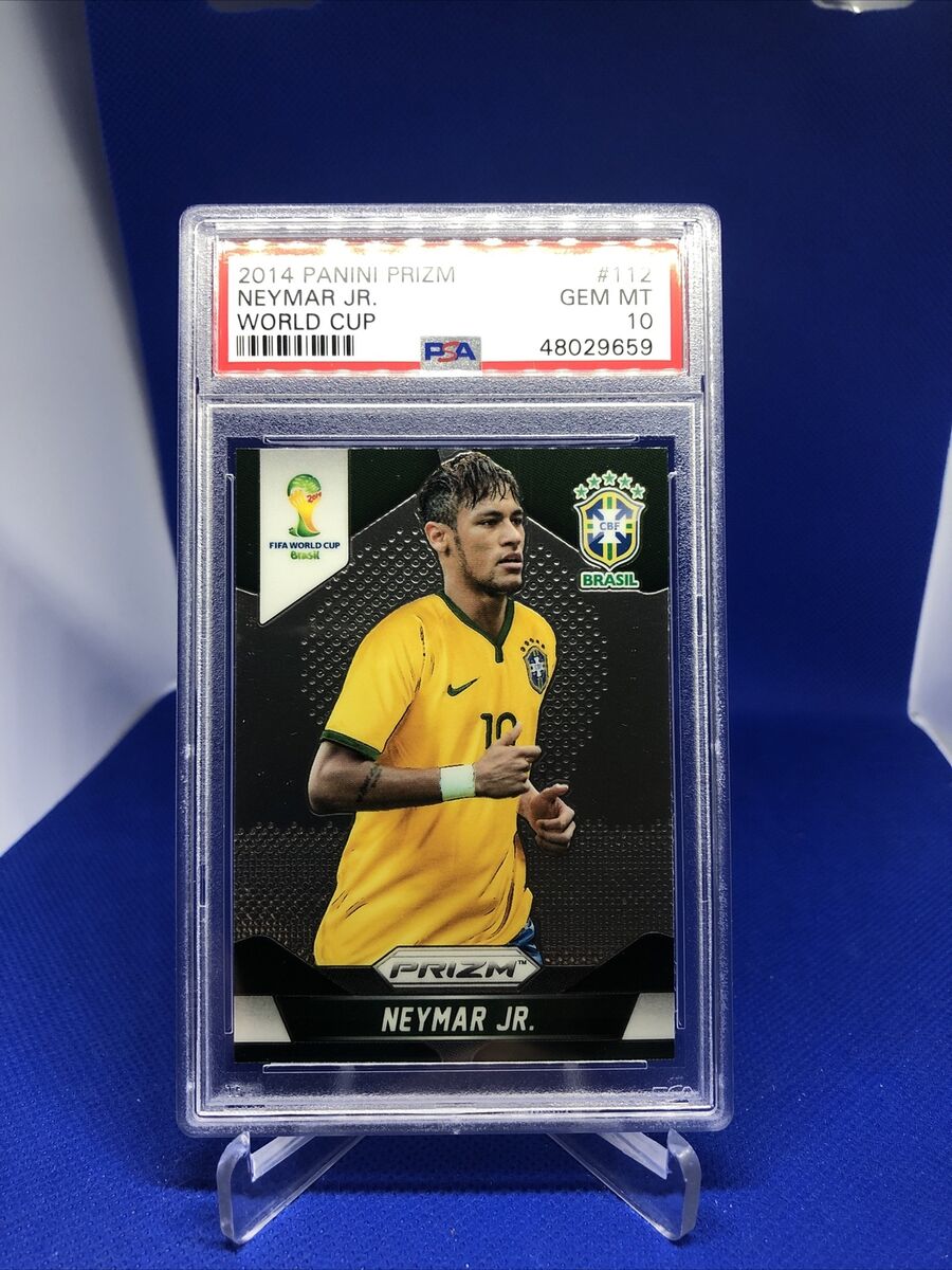 2014 Panini Prizm World Cup Neymar Jr. #112 PSA 10 Gem Mint 2014 Panini Prizm World Cup Neymar Jr. #112 PSA 10 Gem Mint