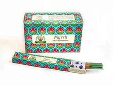 Orkay Namaste India Myrrh Incense Sticks Hand Rolled Agarbatti 15g X 12 Packet
