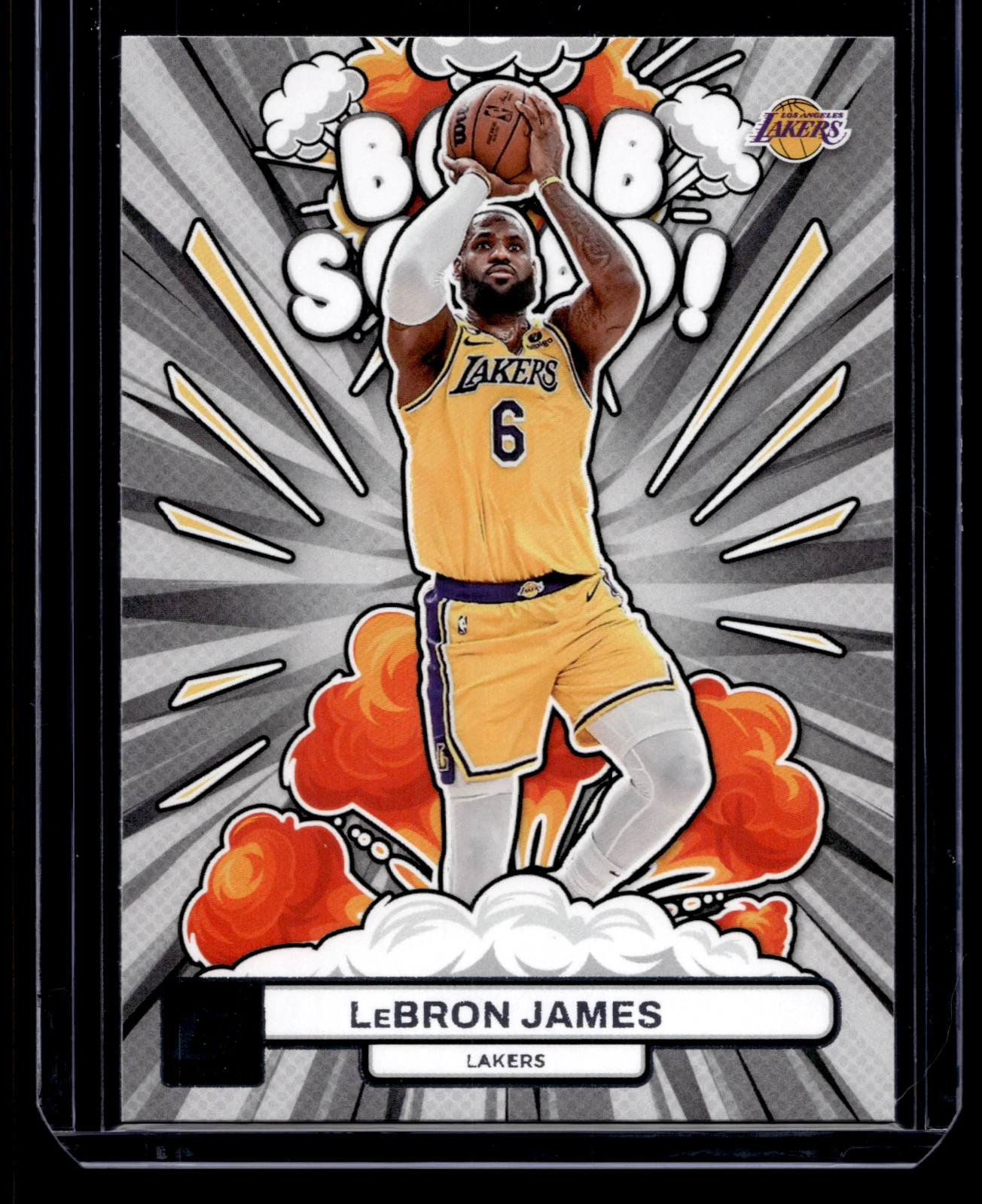 Lebron James trading card