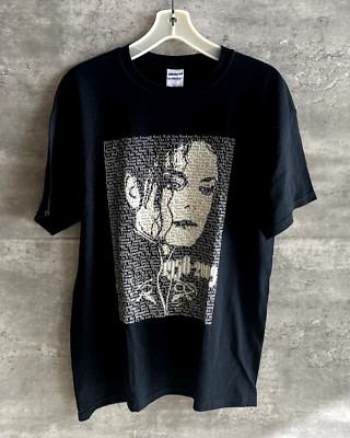 Gildan Memorial Michael Jackson 1958-2009 The King Of Pop Black T