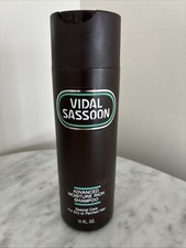 Vidal Sassoon Advanced Moisture Rich Shampoo Dry/permed Hair 1987 RARE. 11 Oz