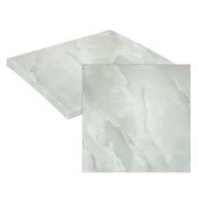 10Pcs 11.8"x11.8" Marble Peel and Stick Backsplash Wall Tiles, Light White
