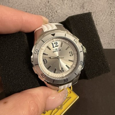 Invicta Angel Halo Women’s Watch 38mm White Dial Stainless Steel | Model 17479 Open Box Invicta Angel Unisex Watch (Mod: AIC-17479  main image 2