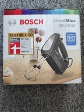 BOSCH CleverMixx Handmixer Handrührgerät Stabmixer Rührer 400W Schwarz/Silber