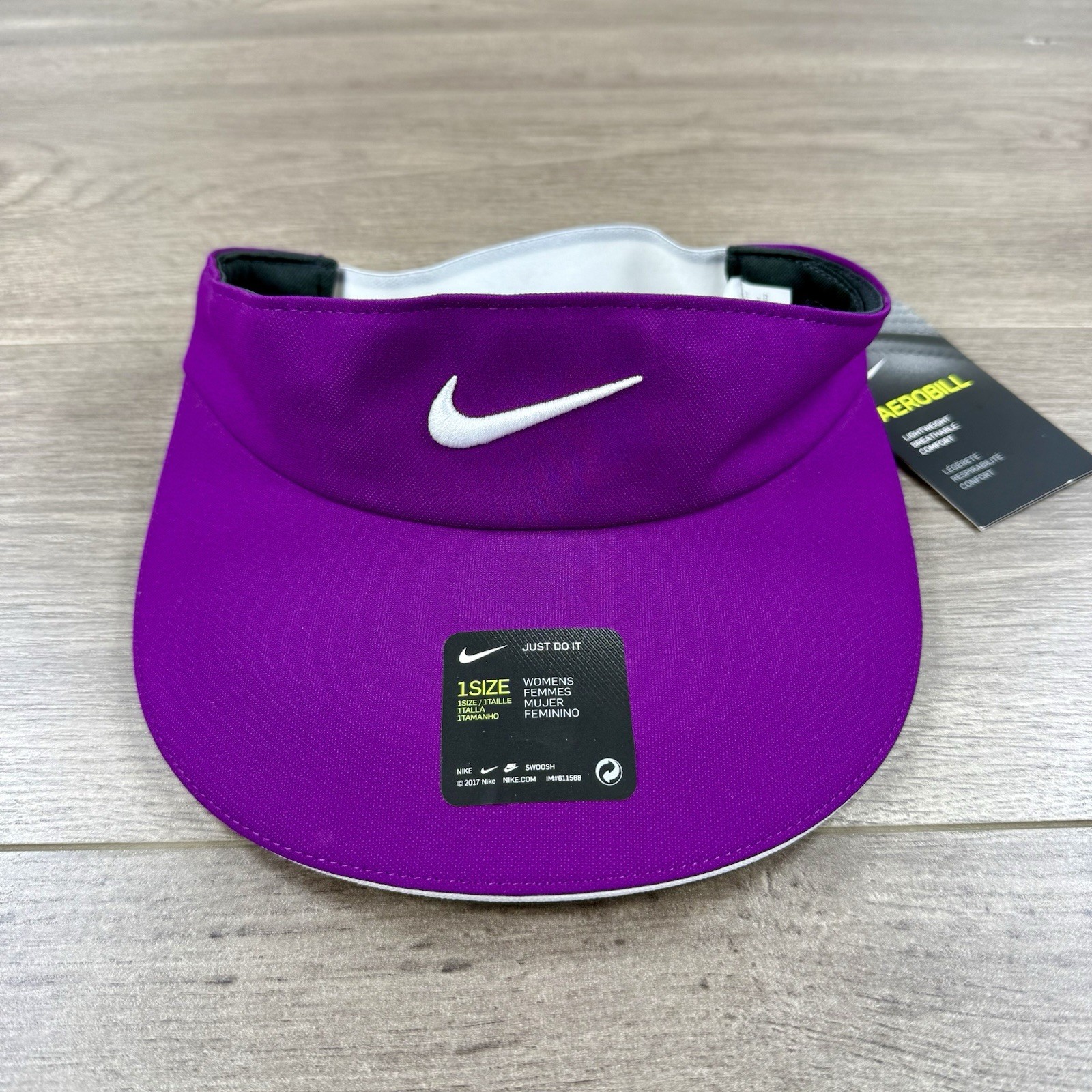 Sun Visor Women&rsquo;s One Size Purple Lightweight