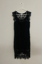 Free People Intimately Black Lace Hi-Low Dress - Size XS