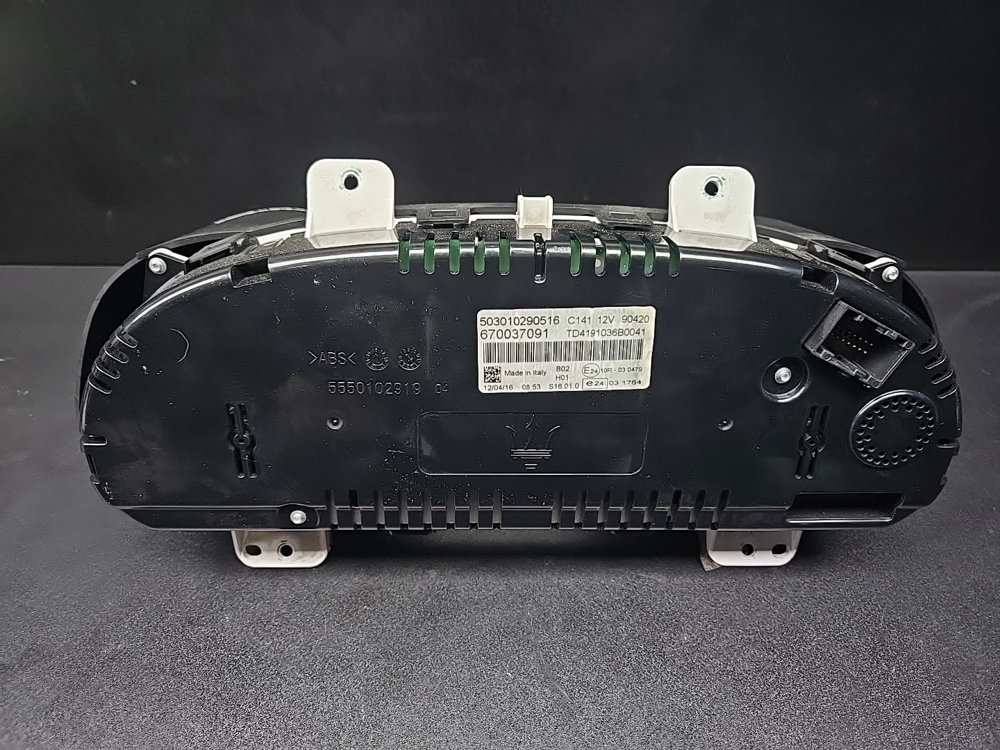 165K 2014-2017 MASERATI QUATTROPORTE SQ4 INSTRUMENT CLUSTER SPEEDOMETER OEM