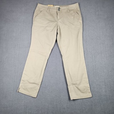 BKE Pants Womens Size 27 Payton Curvy Fit Mid Rise Tan Cotton Blend