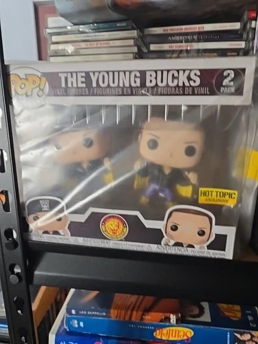 Funko Pop! WWE: The Young Bucks 2 Pack Hot Topic Exclusive