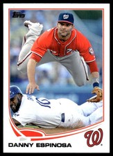Danny Espinosa 2013 Topps #97 Nationals MLB READ FREE SHIPPING AutographDen
