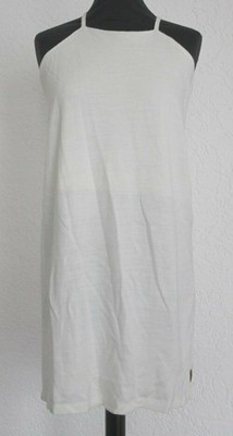 DAMEN WLD TOP LONGTOP FASHION BROKE HART OFFWHITE WEISS TRÄGER Gr. M 38 NEU