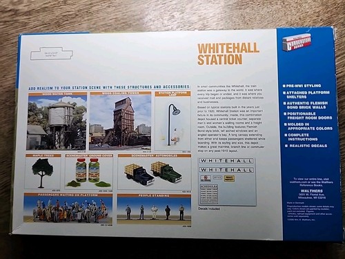 Spur HO -- Bausatz Bahnhof Whitehall Station -- 2932 NEU - Bild 2 von 3