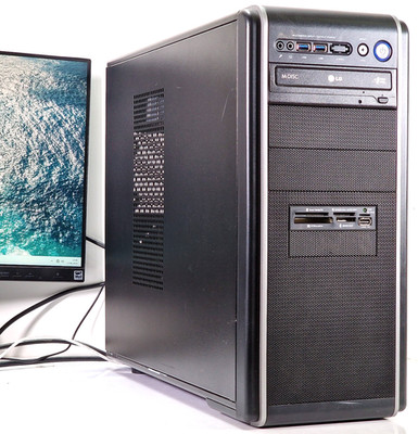 Gaming PC Intel i7-477 3.4GHz 8GB 1,24TB GTX 750 DVD Win 11 HDMI DP VGA DVI PS/2