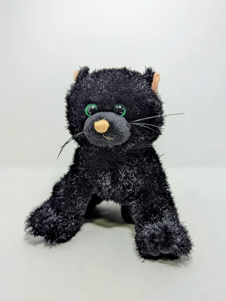Ganz Webkinz Black Kitty Cat HM135 Plush Stuffed Animal No Code - Image 3 of 4