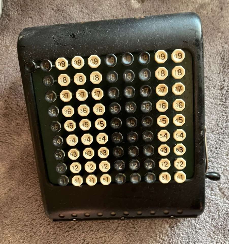 Burroughs Key Calculator Adding Machine- Needs TLC it did work now it doesn't? - Image 2 of 4