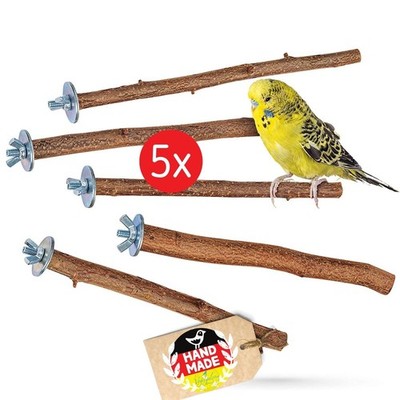 5x Sitzstangen für Vögel Sitzstangen  Wellensittich Vogelsitzstangen Vogelkäfig