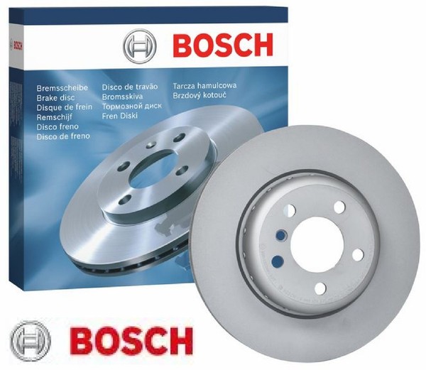 2X Bremsscheibe Bosch 0986479E07 2 Bremsscheiben Vorderachse Vorne FüR BMW-image
