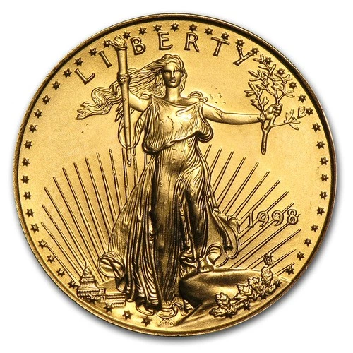 1998 1/4 oz American Gold Eagle BU