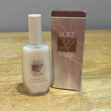 Avon Vintage Soft Musk Alcohol-Free Moisturizing Mist Spray 1.5 oz ~ NOS Vtg