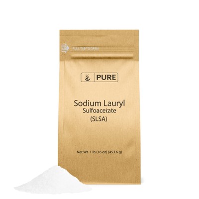 16 Ounce Pure Sodium Lauryl Sulfoacetate SLSA for Bath Bombs and Soaps