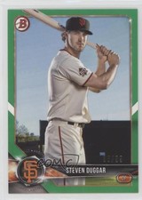 2018 Bowman Prospects Green 50/99 Steven Duggar #BP149 n0c