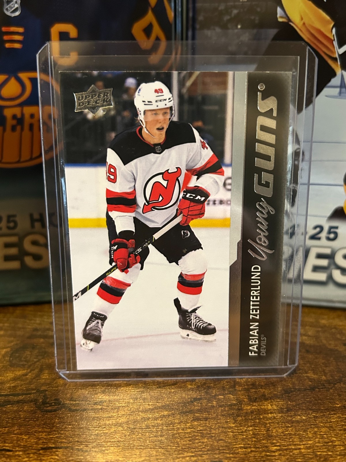 2021-22 UPPER DECK EXTENDED SERIES FABIAN ZETTERLUND YOUNG GUNS #729