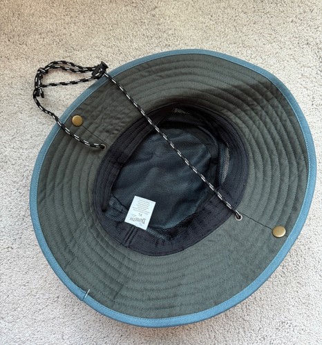 Duluth Mens New Ventilated Booney XL Brim Hat Blue Cotton UPF 50 - Picture 7 of 16