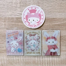 Sanrio Wish Me Mel Mel-chan Wafers Official New Unused Japan Anime Merchandise
