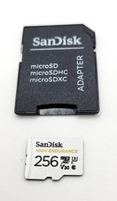 SanDisk 32GB 64GB 128GB 256GB 512GB High Endurance microSDXC SDHC Card w/ada LOT