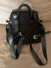 Vtg Banana Republic Backpack‎ Velvet Black Preppy Minimalist 90s Quilted NOS Banana Republic Backpacks for Women for sale | eBay main image 3