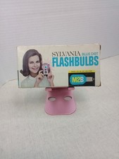 Sylvania Blue Dot Flashbulbs M2B Set Of 12, Open Box; Unused Bulbs