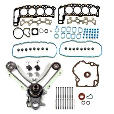 Timing Cover Gasket Head Bolts Head Gasket Set Fit For 02 Dodge Ram 1500 4.7L V8