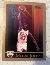 SkyBox 1990-91 Michael Jordan #41 Chicago Bulls NBA Basketball Trading Card