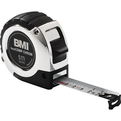BMI Taschenrollbandmaß twoCOMP EG II Kunststoff Automatic Maßband Taschenmaßband