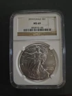 2014 Silver American Eagle MS-69 NGC