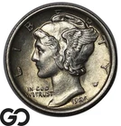 1924 Mercury Dime, Very Nice
