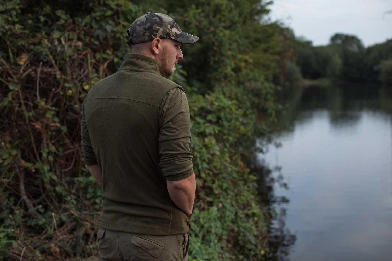 Korda Kore Fleece Gilet Olive | All Sizes