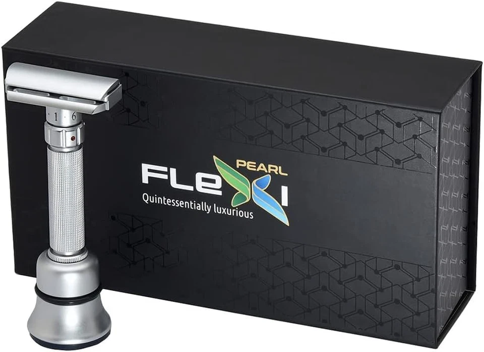 Pearl Shaving Rasoio Di Sicurezza Pearl Flexi Regolabile - Immagine 2 di 4
