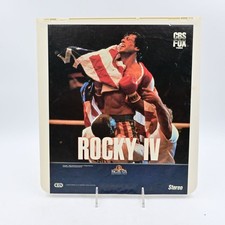 Rocky IV RCA SelectaVision CED Capacitance Electronic Video Disc
