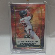 Leaf 2025 Metal Tre Phelps #BA-TP1 1/1 Proof Autograph Sports Card