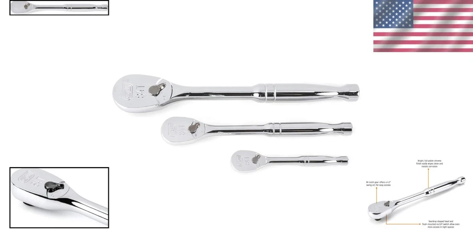 Professional Grade 84-Tooth Ratchet Set - Image 2 of 4